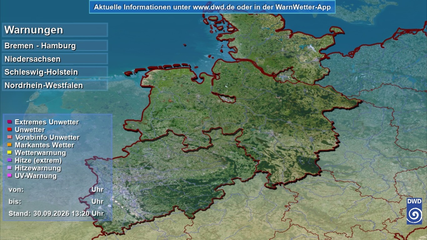 DWD Wetterwarnungen