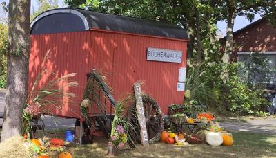 Bücherwagen